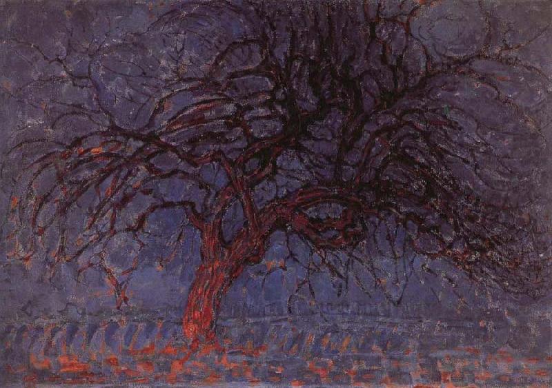 Piet Mondrian Red tree oil painting image